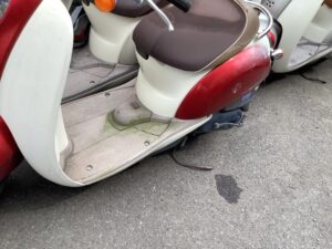 赤穂郡上郡町大枝でバイクの回収から処分までさせて頂きました。