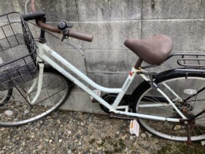 相生市ひかりが丘で自転車の引き取りから処分までさせて頂きました。
