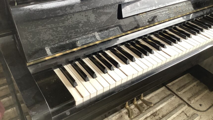 兵庫県相生市で処分したピアノ