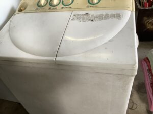 たつの市龍野町島田で洗濯機の回収から処分までさせて頂きました。