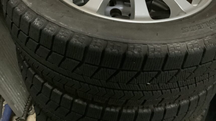 兵庫県赤穂市で処分したタイヤ