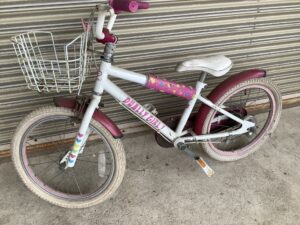 たつの市神宮町大屋で自転車の引き取りから処分までさせて頂きました。