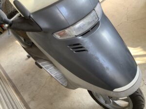 揖保郡太子町竹広でバイクの回収から処分までさせて頂きました。