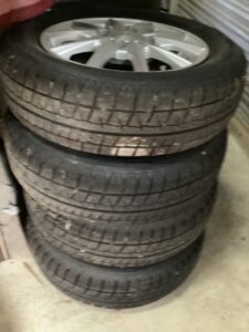 佐用郡佐用町力万でタイヤの回収から処分までさせて頂きました。