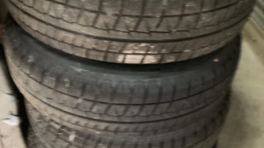 赤穂郡上郡町で処分したタイヤ