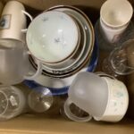 相生市で食器の引き取りから処分までさせて頂きました。