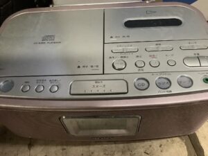 姫路市余部区上余部でオーディオの引き取りから処分までさせて頂きました。