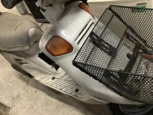 宍粟市一宮町草木でバイクの引き取りから処分までさせて頂きました。