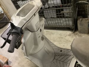 赤穂市大津でバイクの回収から処分までさせて頂きました。