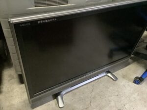 相生市旭でテレビの回収から処分までさせて頂きました。