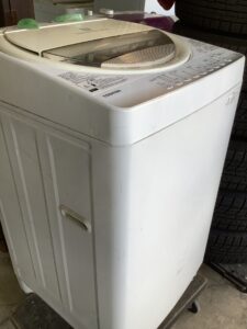 佐用郡佐用町三原で洗濯機の引き取りから処分までさせて頂きました。