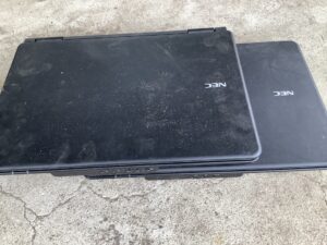 赤穂市でパソコンの回収から処分までさせて頂きました。