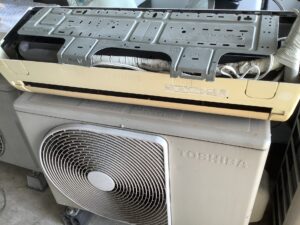 相生市でエアコン回収からエアコン処分までさせていただきました。