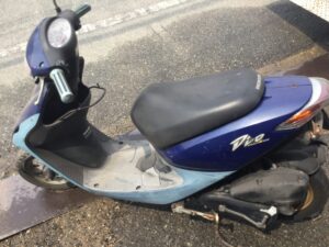 兵庫県宍粟市で引き取り回収から処分までしたバイク