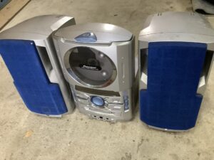 兵庫県たつの市で引き取り回収から処分までしたオーディオ