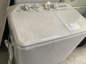 兵庫県姫路市で引き取り回収から処分までした洗濯機