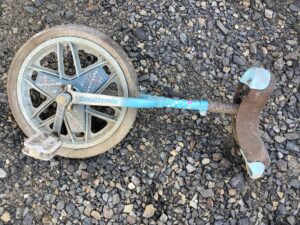 揖保郡太子町で引き取り回収から処分までした不用品の一輪車