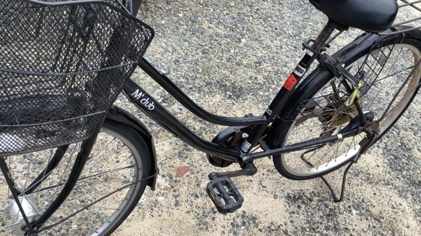 兵庫県相生市で引き取り回収から処分までした自転車