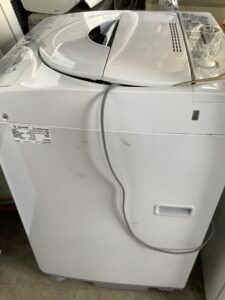 兵庫県相生市で引き取り回収から処分までした洗濯機