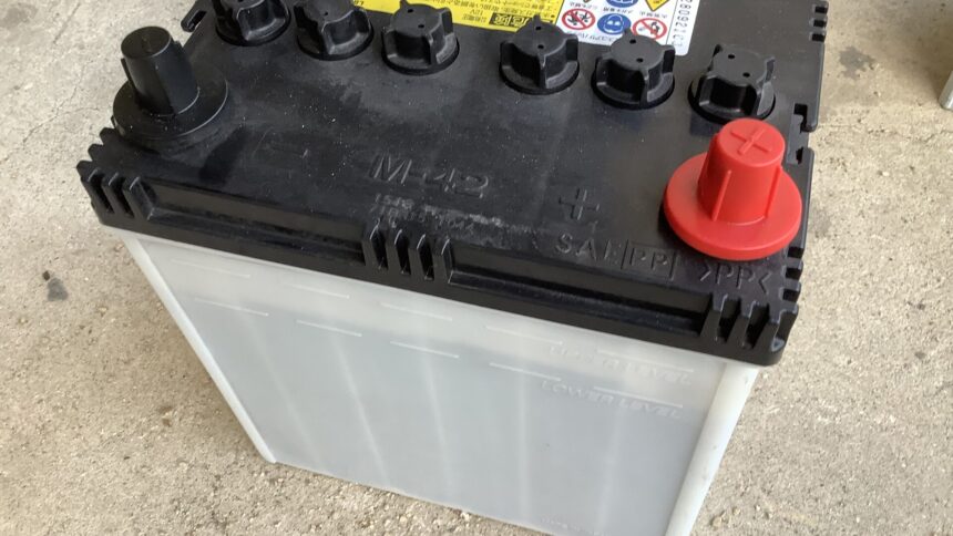 赤穂郡上郡町で引き取り回収から処分までしたバッテリー