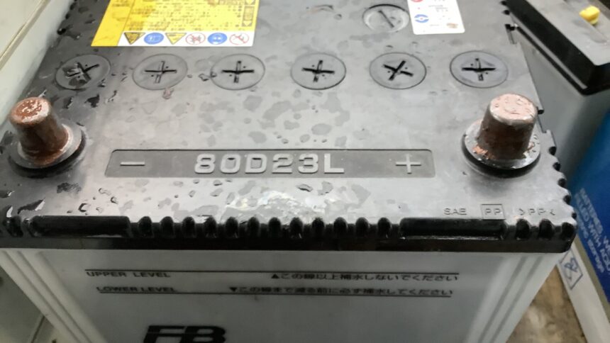 兵庫県赤穂市で引き取り回収から処分までしたバッテリー