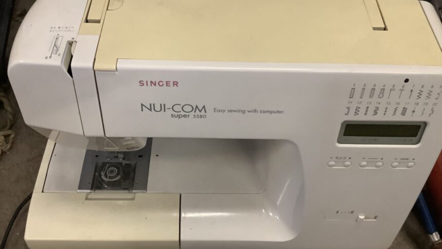 揖保郡太子町で引き取り回収から処分までしたミシン