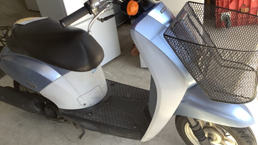 赤穂郡上郡町で引き取り回収から処分までしたバイク