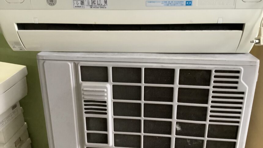 佐用郡佐用町で取り外し回収から処分までしたエアコン