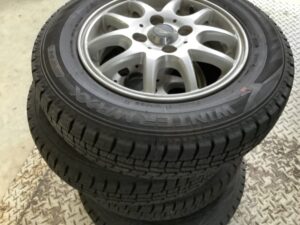 佐用郡佐用町で引き取り回収から処分までしたアルミタイヤ