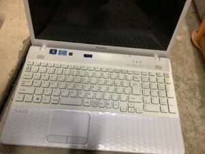 佐用郡佐用町で引き取り回収から処分までしたノートパソコン