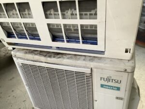 兵庫県たつの市で取り外し回収から処分までしたエアコン