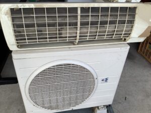 兵庫県たつの市で取り外し回収から処分までしたエアコン