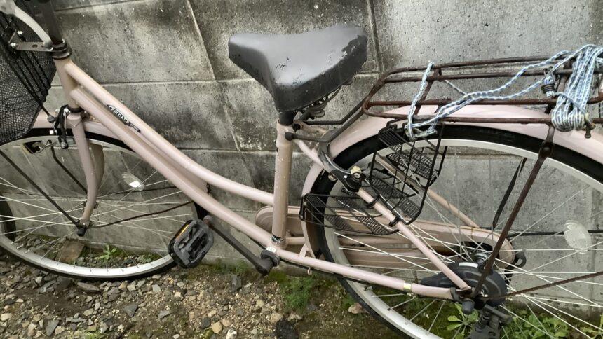 兵庫県相生市で引き取り回収から処分までした自転車