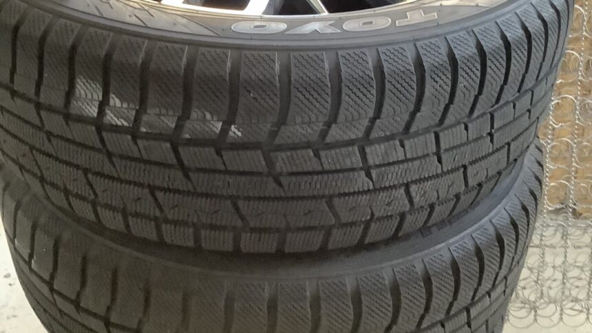 赤穂郡上郡町で引き取り回収から処分までしたアルミタイヤ