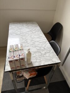 佐用郡佐用町小山でテーブルの回収から処分までさせて頂きました。