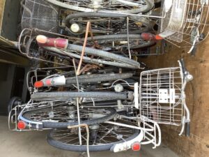 兵庫県たつの市で引き取り回収から処分までした自転車