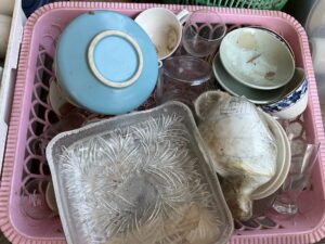 佐用郡佐用町で引き取り回収から処分までした食器