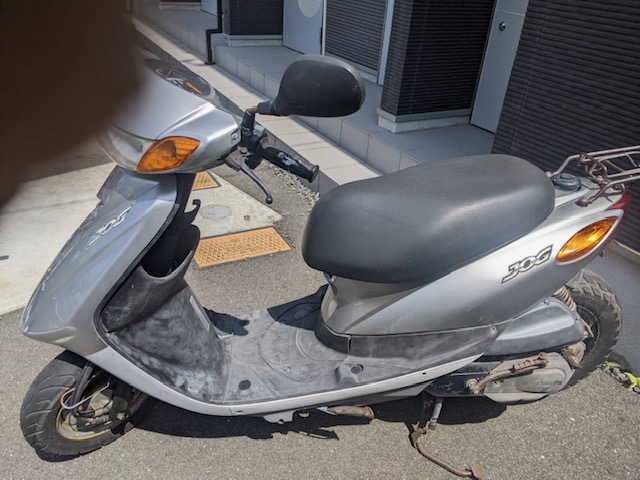 兵庫県相生市で引き取り回収から処分までしたバイク