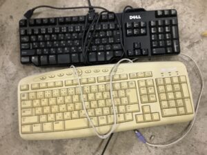 佐用郡佐用町で引き取り回収から処分までしたパソコンキーボード