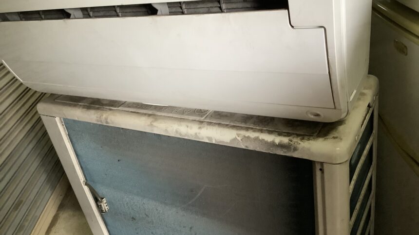 兵庫県姫路市で取り外し回収から処分までしたエアコン