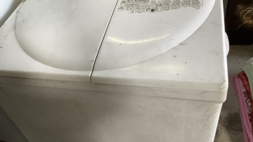 兵庫県宍粟市で引き取り回収から処分までした洗濯機