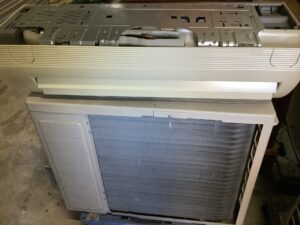 兵庫県たつの市で取り外し回収から処分までしたエアコン