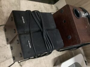 赤穂市元町でコンポの回収から処分までさせて頂きました。