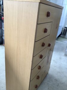 赤穂市元町で粗大ゴミの回収から処分までさせて頂きました。