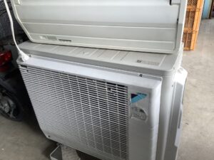兵庫県赤穂市で取り外し回収から処分までしたエアコン