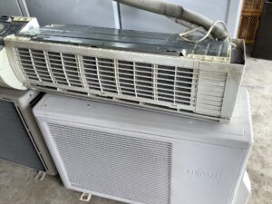 兵庫県赤穂市で取り外し回収から処分までしたエアコン