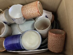 兵庫県相生市で引き取り回収から処分までした食器