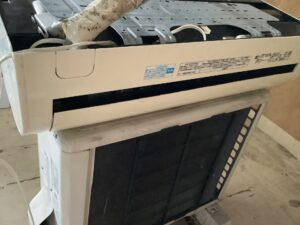 兵庫県たつの市で取り外し回収から処分までしたエアコン