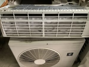 兵庫県たつの市で引き取り回収処分したエアコン