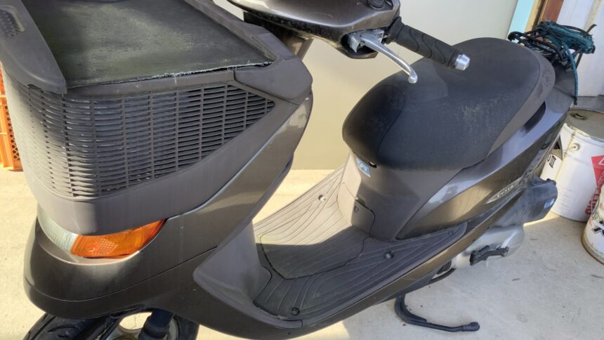 佐用郡佐用町で引き取り回収から処分までしたバイク